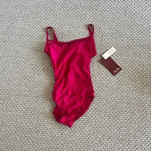 NWT MIRELLA ballet leotard petite